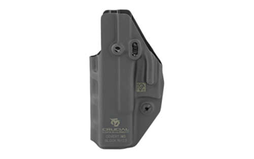 Holsters Crucial Concealment Covert Inside the Waistband Ho CRUCIAL IWB FOR GLOCK 19 AMBI BLK